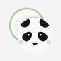 Preview: Panda Einladungskarten